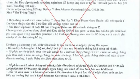 Sinh viên y khoa bị lừa 7 tỷ vì một văn bản giả mạo. Cách phân biệt văn bản thật-giả thế nào?
