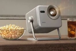 Máy chiếu 4K siêu nhỏ gọn sử dụng AI để nâng cấp chất lượng hình ảnh