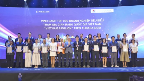 Alibaba.com công bố 200 doanh nghiệp tiêu biểu tham gia Gian hàng Quốc gia Việt Nam