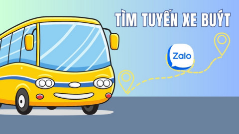Cách tìm tuyến xe buýt trên Zalo trong nốt nhạc