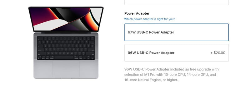 Muốn sạc nhanh MacBook Pro mới? Bạn phải chi thêm tiền
