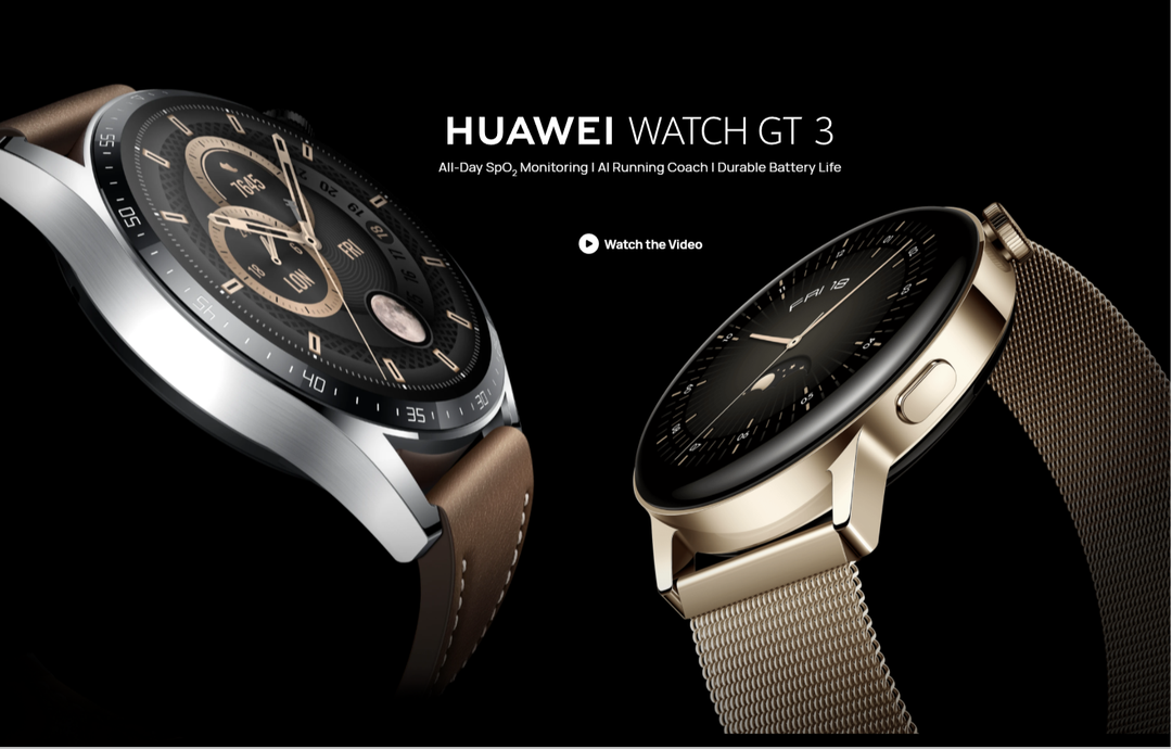 Huawei Watch GT 3 và GT Runner có giá từ 5,99 triệu đồng tại Việt Nam, nhận đặt trước từ 6/12