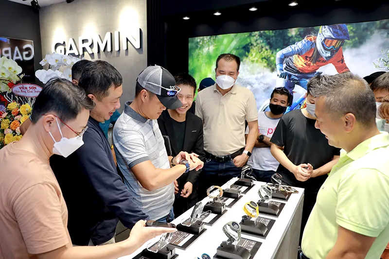 Garmin vừa mở cửa hàng thương hiệu đầu tiên ở TP.HCM