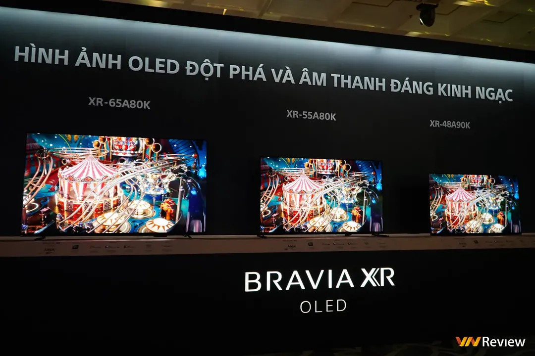 Sony ra mắt loạt TV BRAVIA XR 2022 tại Việt Nam: có đủ Mini LED, OLED, Full Array LED, chỉ thiếu QD-OLED