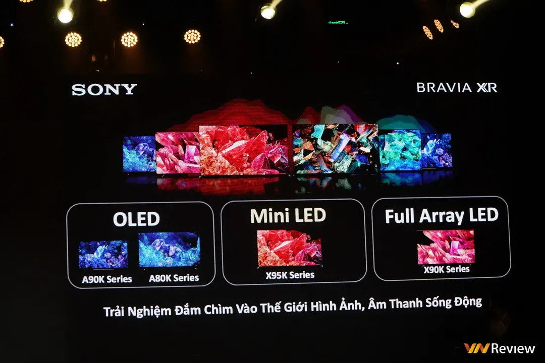 Sony ra mắt loạt TV BRAVIA XR 2022 tại Việt Nam: có đủ Mini LED, OLED, Full Array LED, chỉ thiếu QD-OLED