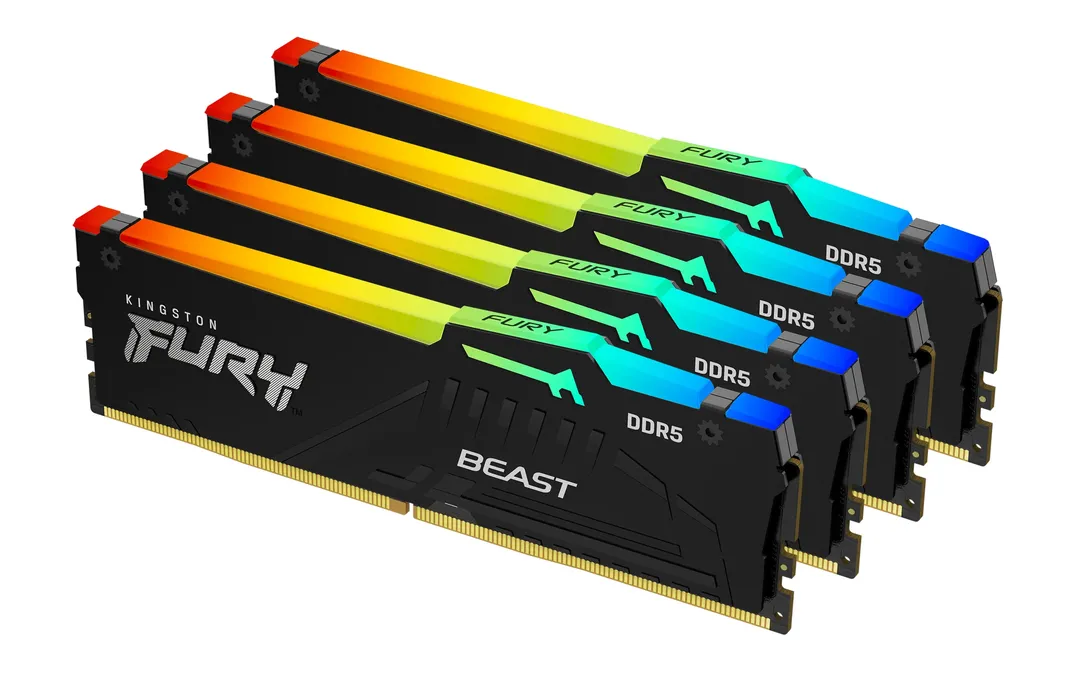 Kingston ra mắt RAM FURY Beast DDR5 RGB: hỗ trợ ép xung tới 10.000 MHz