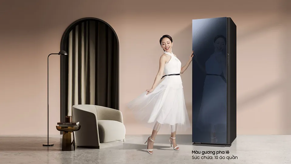 thumbnail - Tủ chăm sóc quần áo Samsung Bespoke AirDresser có giá từ 42 triệu đồng