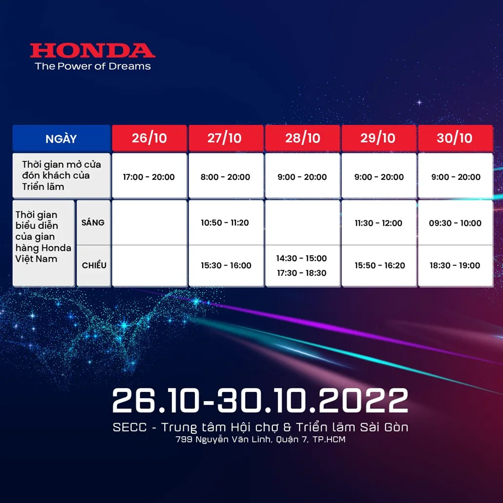 Honda Việt Nam mang gì tới Triển lãm Ô tô Việt Nam 2022