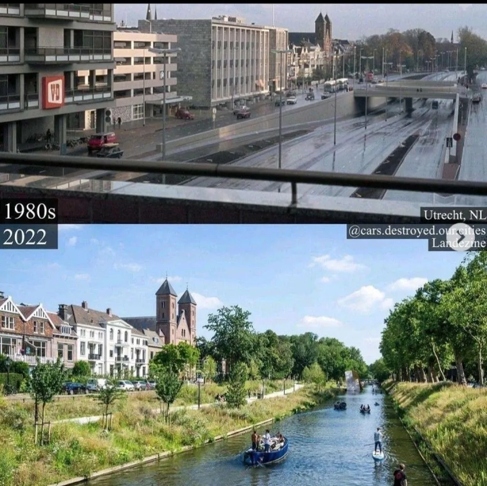 Sự thật bức ảnh thành phố 'cải tạo ngược’ từ bê tông thành kênh đào gây sốt mạng