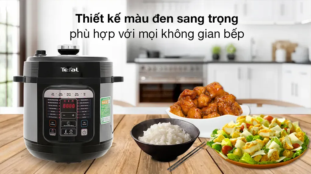 Nồi áp suất điện đa năng Tefal 6 lít giảm nửa giá, còn 1.5 triệu đồng