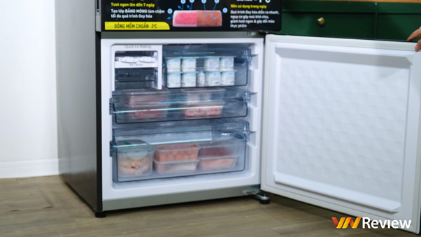 Đánh giá tủ lạnh Panasonic NR-BX471GPKV: Thiết thực hơn, ấn tượng Prime Fresh+
