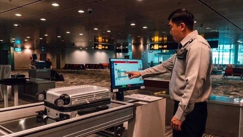 Singapore thử nghiệm dùng AI để kiểm tra hành lý xách tay tại sân bay