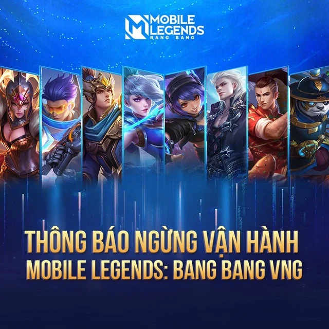 Mobile Legends: Bang Bang đóng cửa tại Việt Nam