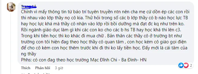 Cả lớp đỗ trường chuyên ở Hà Nội: Có một sự thật ít người biết, thầy cũng không nói