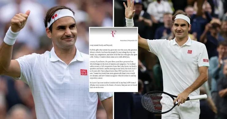 Huyền thoại quần vợt Roger Federer tuyên bố giải nghệ
