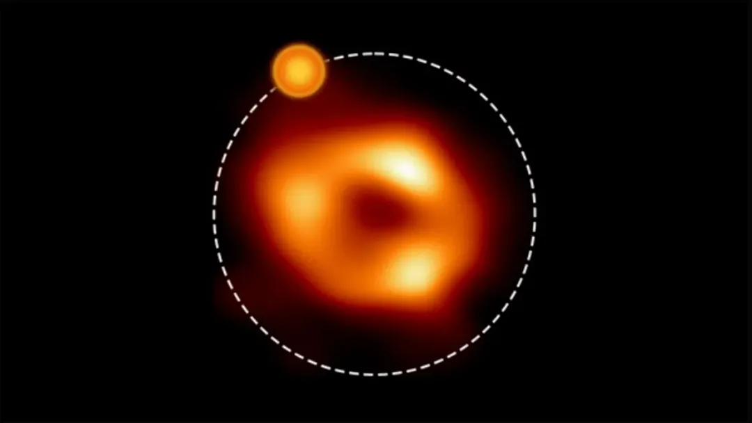 thumbnail - Khối khí bay quanh lỗ đen với vận tốc 323,8 triệu km/h, nhanh gấp 3.000 lần Trái Đất quay quanh Mặt Trời