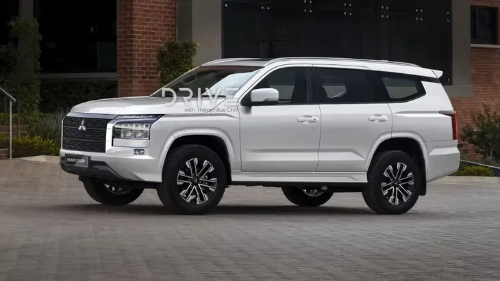 Mitsubishi Pajero Sport 2023 lộ ảnh chi tiết: Thay đổi thiết kế