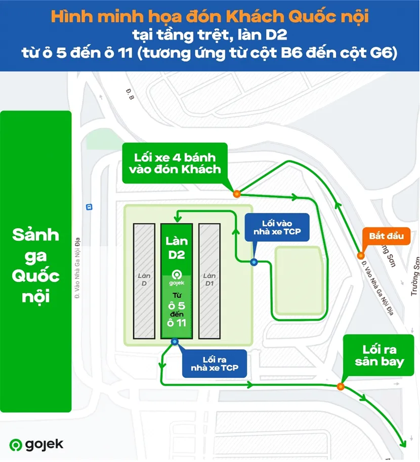 Sân bay Tân Sơn Nhất có thêm hãng taxi công nghệ đón khách, xe đến trễ khách được tặng ngay voucher