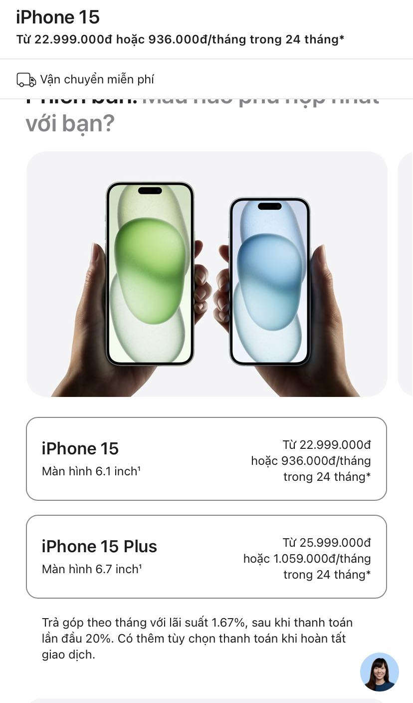 Đây là giá iPhone 15, iPhone 15 Pro và iPhone 15 Pro Max tại Việt Nam