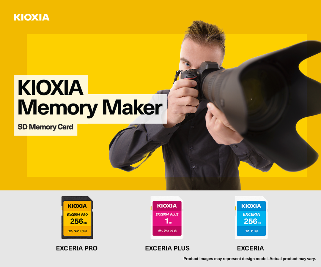 Giới thiệu thẻ nhớ Kioxia: Thẻ nhớ Kioxia có ưu điểm gì? Những dòng thẻ nhớ Kioxia nổi bật hiện nay