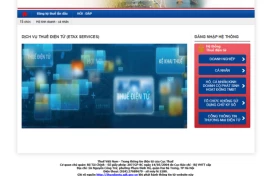 Góp ý với Cục Thuế: Giao diện web đã quá lỗi thời, nên sửa để người nộp thuế dễ dàng thao tác