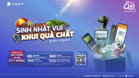 VNPT chi 4 tỷ đồng mua đồ công nghệ làm quà khuyến mại