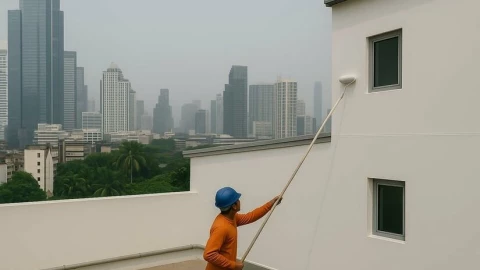Sơn "đổ mồ hôi": phát minh mới giúp làm mát nhà, giảm 40% tiền điện điều hòa