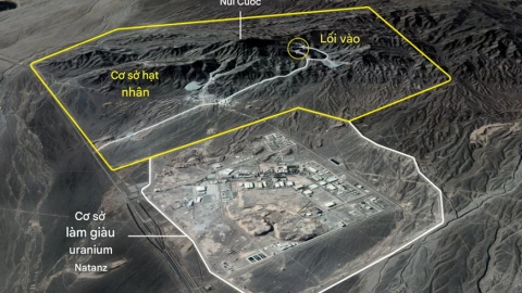 Núi Pickaxe: Pháo đài hạt nhân ẩn mới của Iran