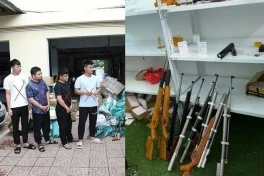 Hà Nội: Bắt giữ nhóm 9x lập "xưởng" sản xuất súng, bán online thu lợi hàng tỷ đồng