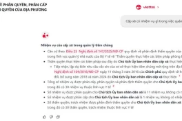 Trợ lý ảo cán bộ công chức: Giải pháp tra cứu thẩm quyền tức thì cho chính quyền 2 cấp