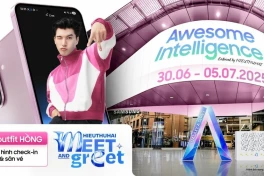 Samsung trình làng phiên bản Galaxy A56 5G màu hồng mới tại Việt Nam, tiếp tục “bắt tay” cùng HIEUTHUHAI khuấy động mùa hè