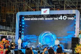 Xe máy Honda thiết lập cột mốc mới sau gần 30 năm gia nhập thị trường Việt Nam