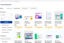 Bán thuốc online phải công khai chứng chỉ hành nghề, số điện thoại người tư vấn