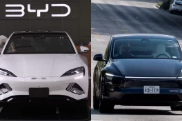 BYD đã bỏ xa Tesla ở thị trường xe điện toàn cầu