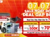 Sale ngày đôi 7/7: Săn deal đặc biệt chỉ từ 7 nghìn đồng, giảm thêm đến 500 nghìn đồng trong khung giờ vàng