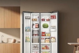 Xiaomi ra mắt tủ lạnh dung tích lớn 550 lít, thiết kế 2 cánh side by side, giá chỉ hơn 6 triệu đồng tại Trung Quốc
