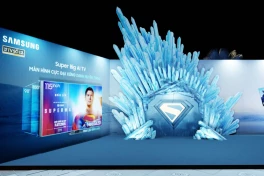 Samsung mở minigame checkin cùng Superman, trúng TV Samsung AI 98 inch trị giá 75 triệu ngay tại Việt Nam