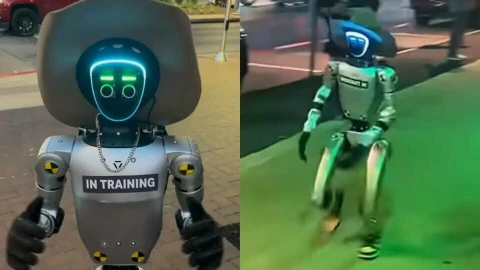 Khi robot hình người Trung Quốc sang Mỹ "thả thính" bằng ngôn ngữ Gen Z