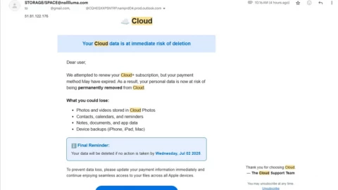 Email 'tử thần' lọt vào hộp thư, xoá ngay lập tức kẻo hối không kịp!