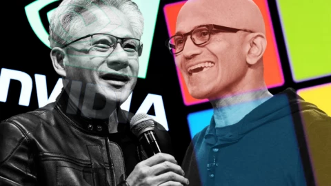 Microsoft và Nvidia đang là cặp đôi quyền lực nhất ngành công nghệ