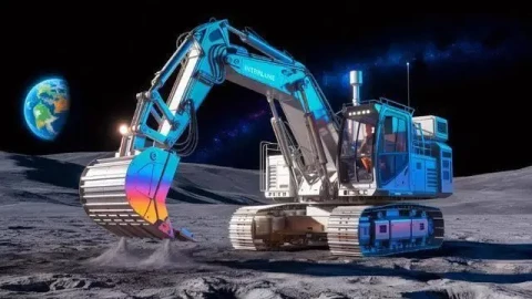 Công ty Hoa Kỳ có kế hoạch sử dụng robot để khai thác các nguyên tố hiếm từ mặt trăng và đưa chúng trở lại Trái Đất để lấy năng lượng trong tương lai