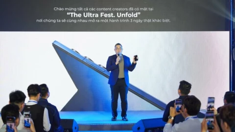 Samsung lần đầu tiên tổ chức lễ hội sáng tạo "The Ultra Fest. Unfolds” dành cho các nhà sáng tạo nội dung tại Việt Nam