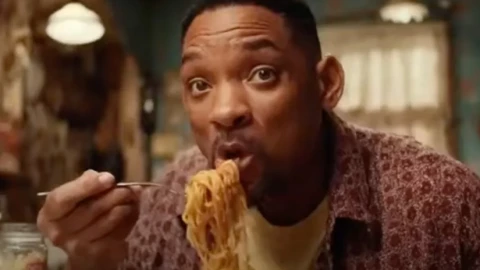 Muốn thấy video AI tiến bộ nhanh thế nào, hãy nhìn vào video ăn mì spaghetti của tài tử Will Smith