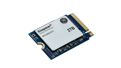 Kingston ra mắt ổ cứng SSD NV3 PCIe 4.0 kích thước cực nhỏ gọn, hướng đến máy chơi game cầm tay, tốc độ tối đa 6.000 MB/giây