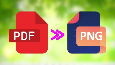 Cách chuyển PDF sang PNG bằng AI siêu đơn giản