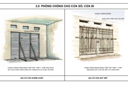 Hướng dẫn gia cố cửa kính, cửa ra vào, cửa sổ ứng phó với cơn bão Wipha