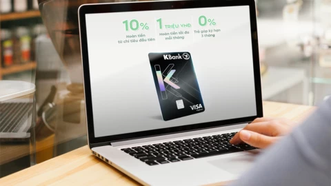 Tìm hiểu dòng thẻ tín dụng cashback của Kbank