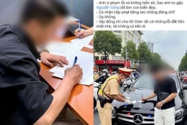 Dùng AI tạo ảnh bị CSGT xử phạt, thanh niên nhận "trát phạt" 7,5 triệu