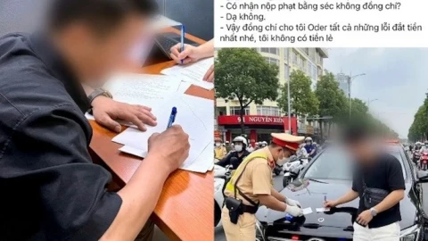 Dùng AI tạo ảnh bị CSGT xử phạt, thanh niên nhận "trát phạt" 7,5 triệu