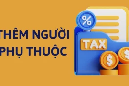 Cách thêm người phụ thuộc để giảm trừ gia cảnh ngay trên điện thoại